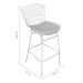 Banqueta Figueres Bertoia Branca