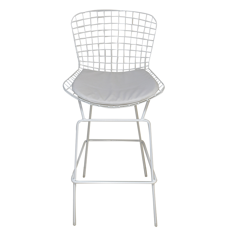 Banqueta Figueres Bertoia Branca