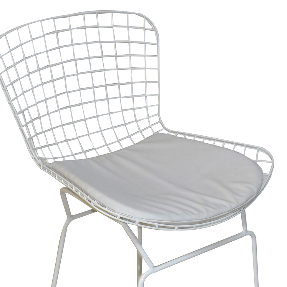 Banqueta Figueres Bertoia Branca