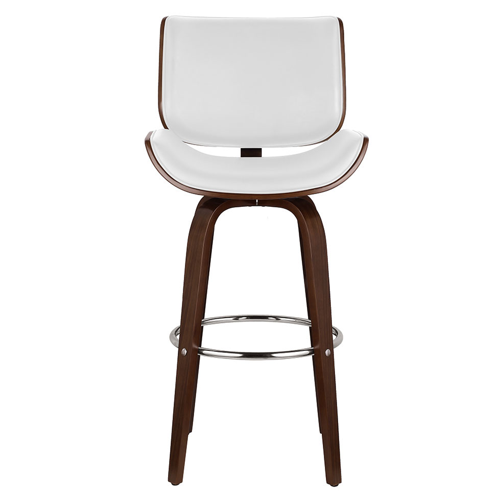 Banqueta Giratória Delft Branca