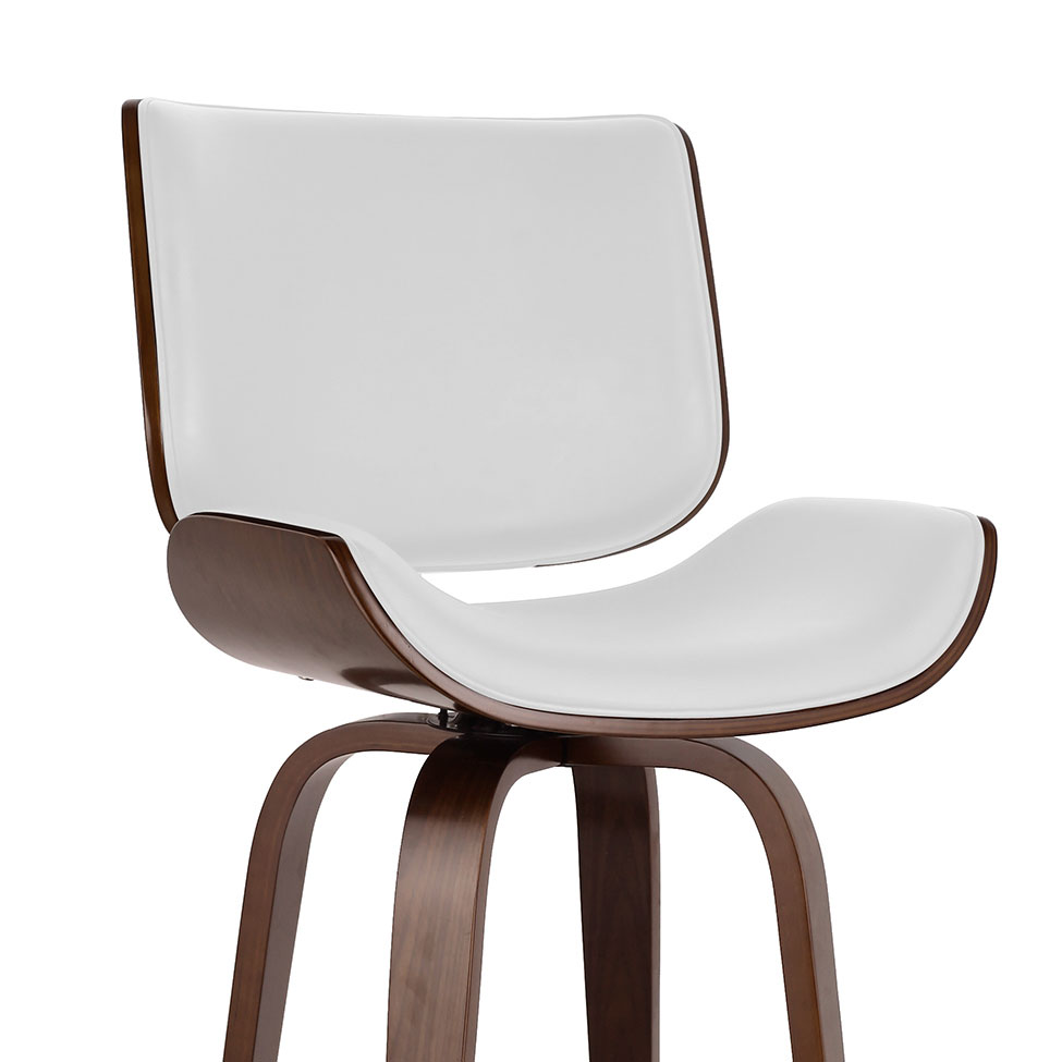 Banqueta Giratória Delft Branca