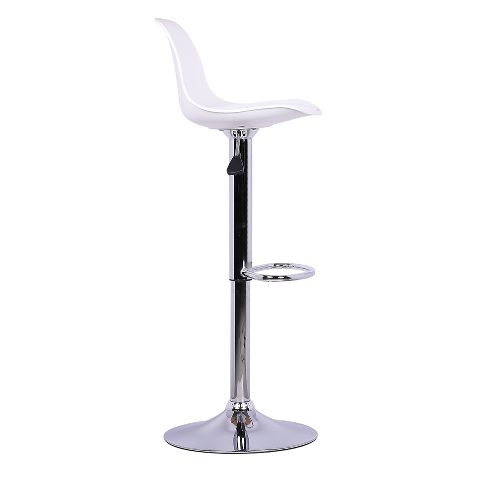 Banqueta Giratória Eames Branca