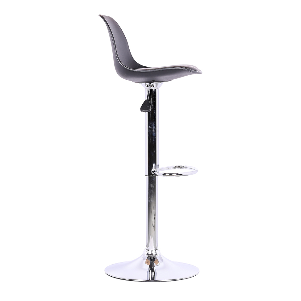 Banqueta Giratória Eames Preta