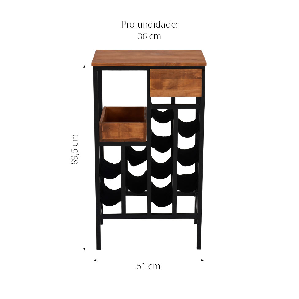 Bar Bourbon Amêndoa Rustico e Preto