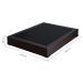 Base para Cama Box Casal Joe (36x138x188) Preta