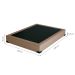 Base para Cama Box Casal Joe Suede (36x138x188) Bege