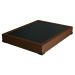 Base para Cama Box Casal Joe Suede (36x138x188) Marrom