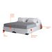 Base para Cama Box Queen Joe (36x158x198) Branca