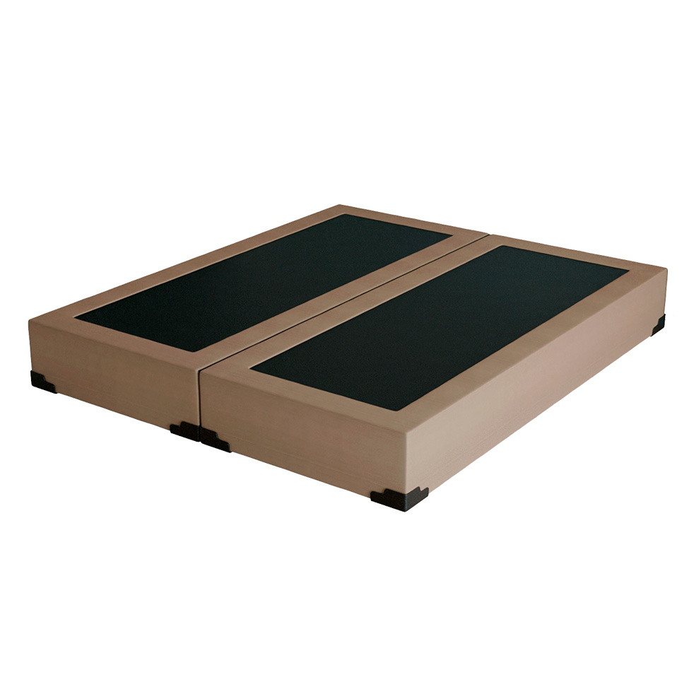 Base para Cama Box Queen Joe Suede (36x158x198) Bege