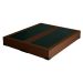 Base para Cama Box Queen Joe Suede (36x158x198) Marrom