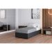 Base para Cama Box Solteiro Joe (36x88x188) Preta