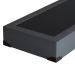 Base para Cama Box Solteiro Joe Suede (36x88x188) Grafite