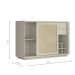 Buffet Corumbá com Tela 1 PT 1 GV Off White