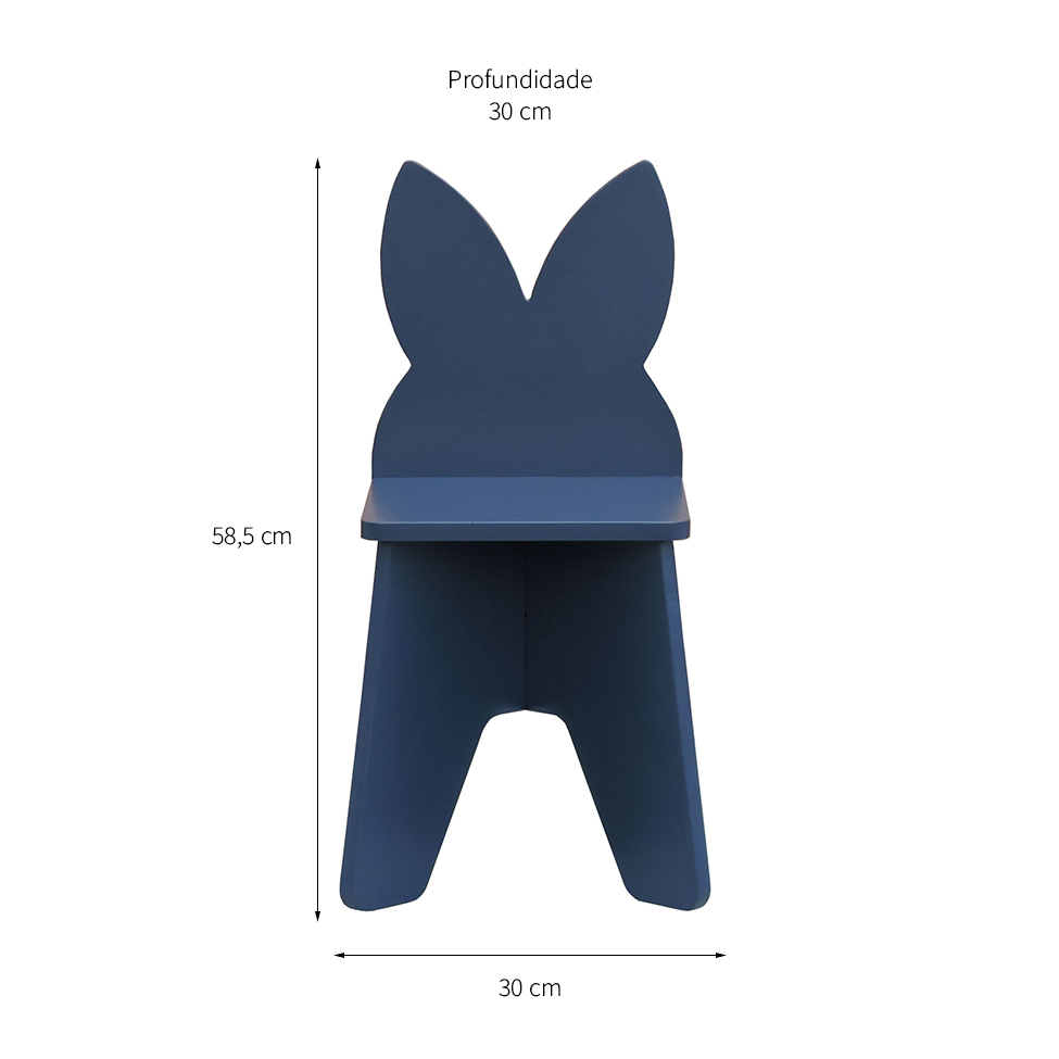 Cadeira Infantil Lilo Azul