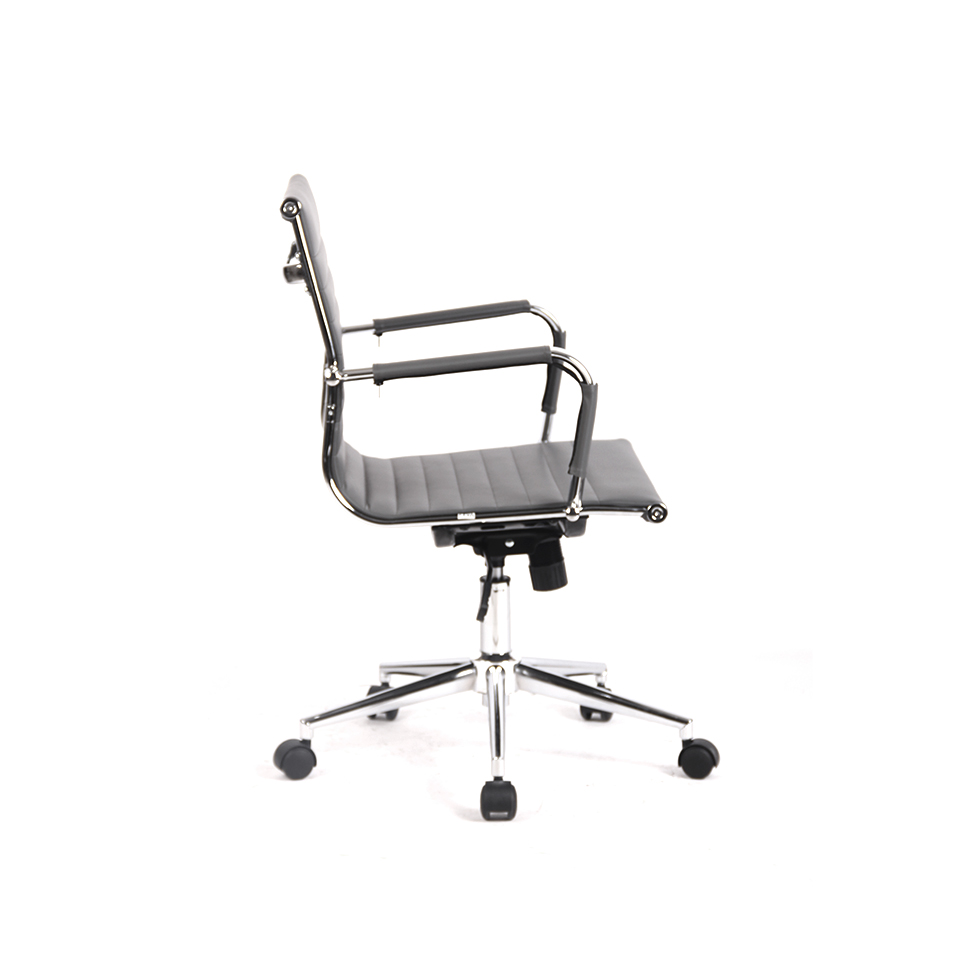 Cadeira de Escritório Diretor Giratória New Best Cinza