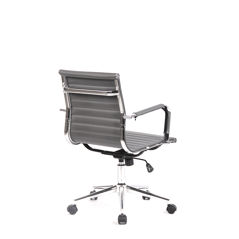 Cadeira de Escritório Diretor Giratória New Best Cinza