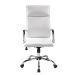 Cadeira de Escritório Presidente Giratória Eames Comfort Branca