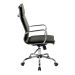 Cadeira de Escritório Presidente Giratória Eames Comfort Preta