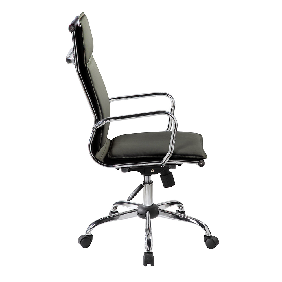Cadeira de Escritório Presidente Giratória Eames Comfort Preta