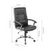 Cadeira de Escritório Presidente Giratória com Relax Office Plus Preta