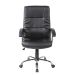 Cadeira de Escritório Presidente Giratória com Relax Office Plus Preta