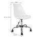 Cadeira de Escritório Secretária Giratória Eames Branca