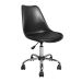 Cadeira de Escritório Secretária Giratória Eames Preta