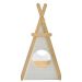 Cama Infantil Montessoriano Branca e Natural