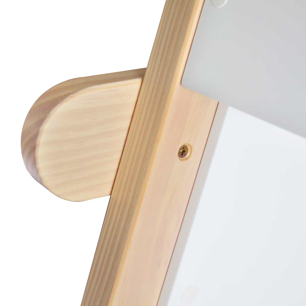 Cama Infantil Montessoriano Branca e Natural