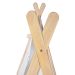 Cama Infantil Montessoriano Branca e Natural