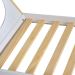 Cama Infantil Montessoriano Branca e Natural