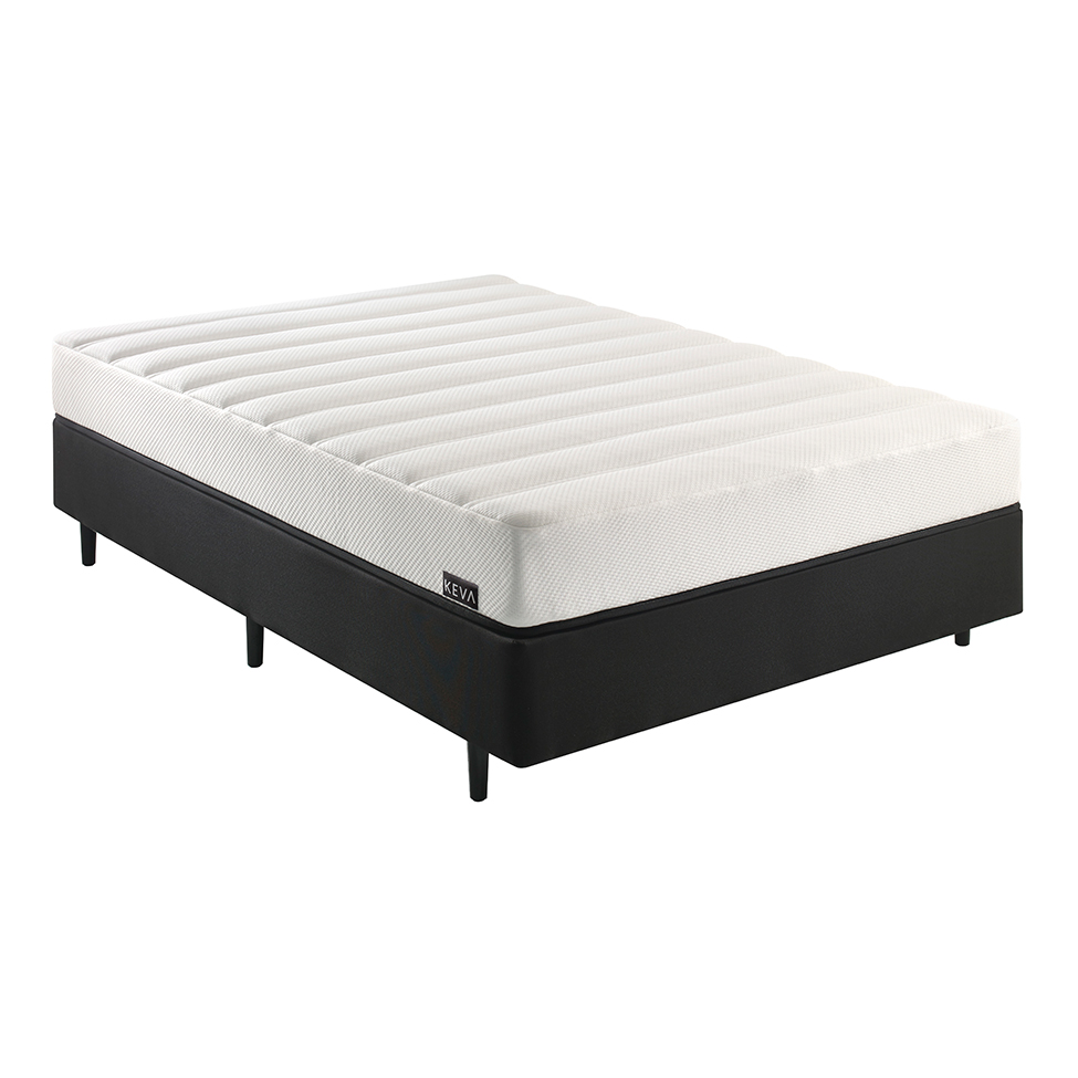 Colchão Casal Keva Molas Ensacadas Wide (24x138x188) Branco
