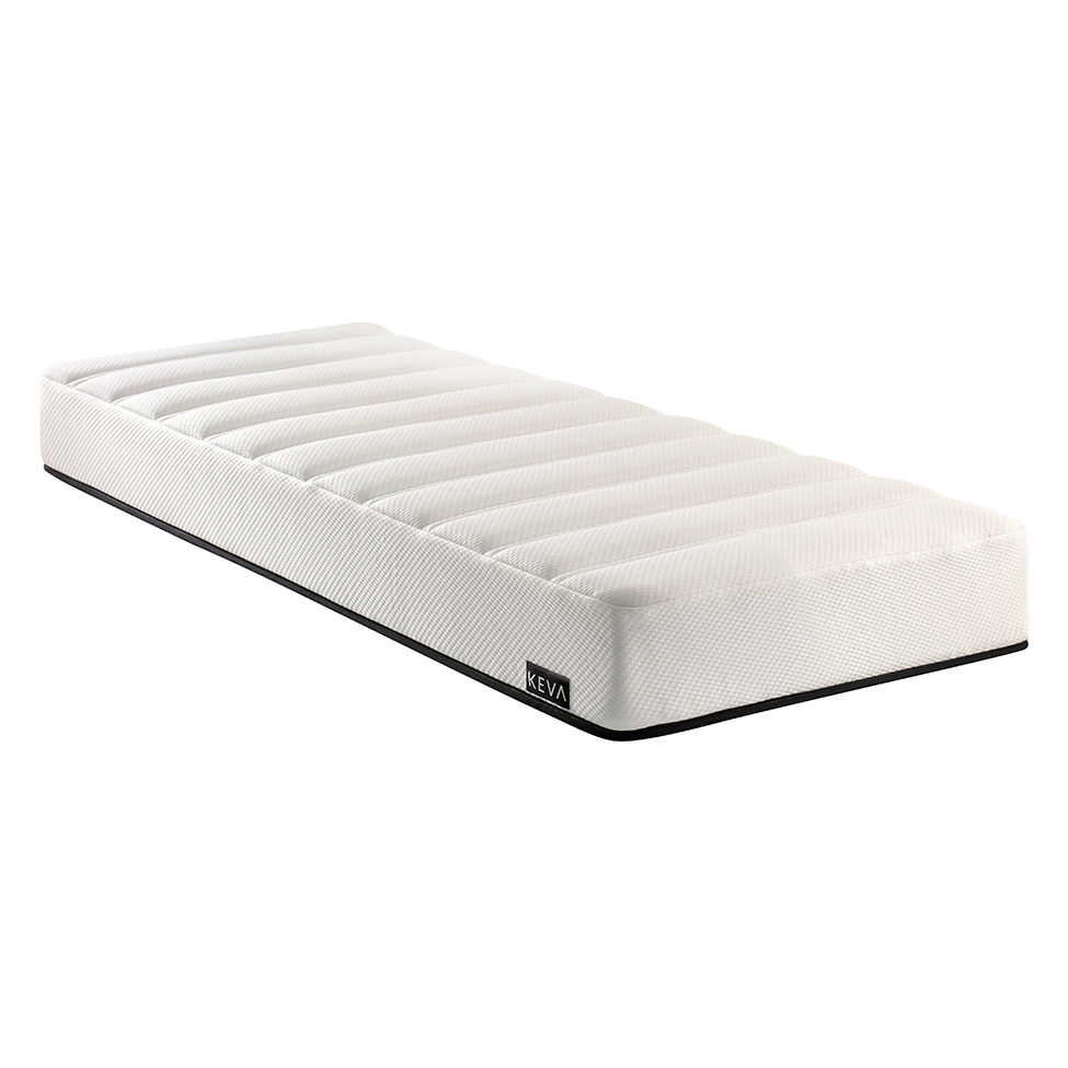 Colchão Solteirão Keva Molas Ensacadas Wide (24x96x203) Branco