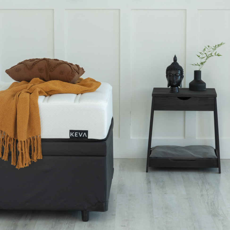 Colchão Solteirão Keva Molas Ensacadas Wide (24x96x203) Branco