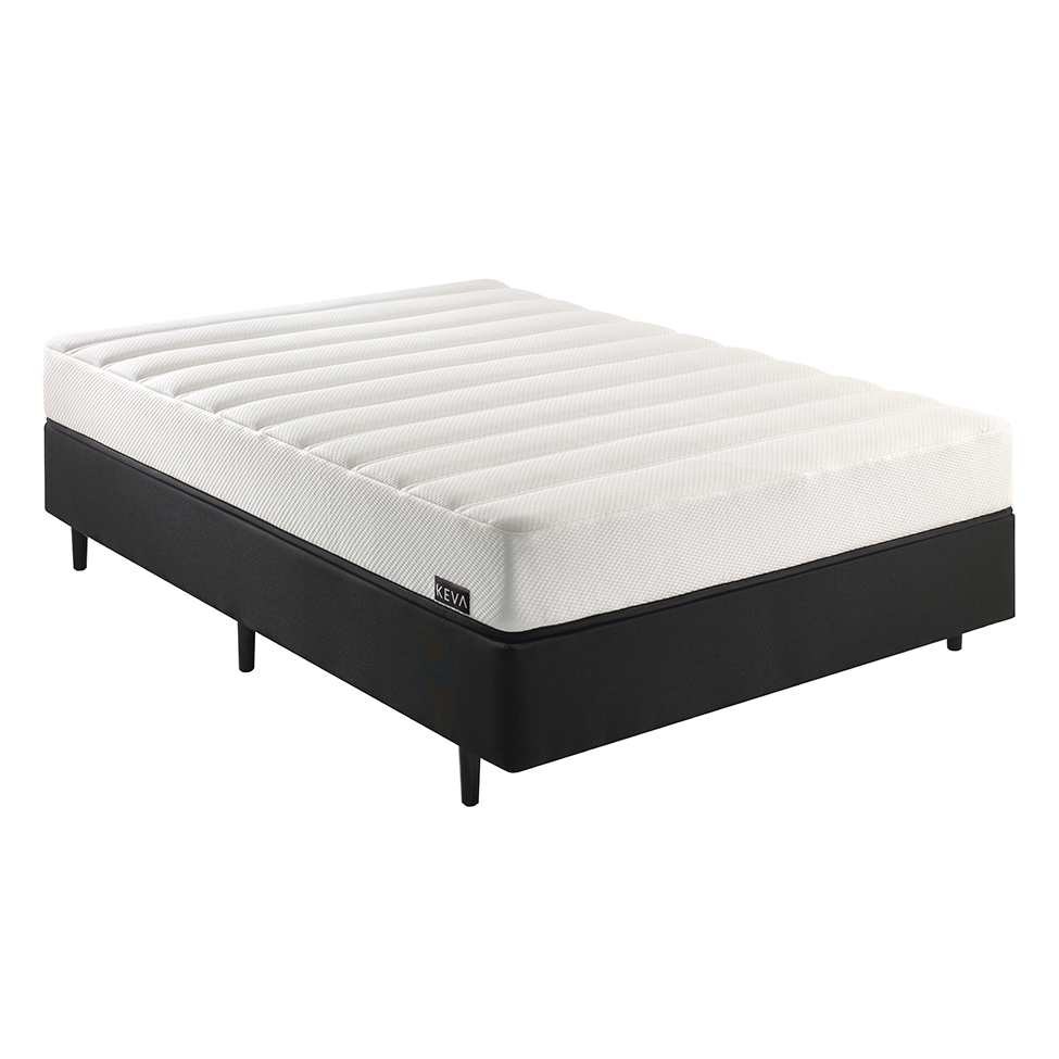 Colchão Viúva Keva Molas Ensacadas Wide (24x128x188) Branco