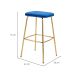 Conjunto com 2 Banquetas Connie Azul Escuro
