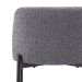 Conjunto com 2 Banquetas Fany Cinza Escuro