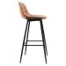 Conjunto com 2 Banquetas Fixas Albany Marrom