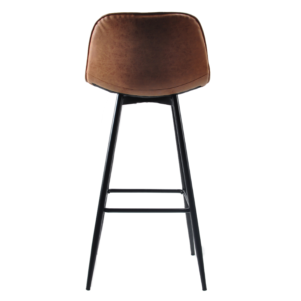 Conjunto com 2 Banquetas Fixas Albany Marrom