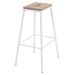 Conjunto com 2 Banquetas Fixas Chamonix Branco