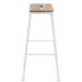 Conjunto com 2 Banquetas Fixas Chamonix Branco