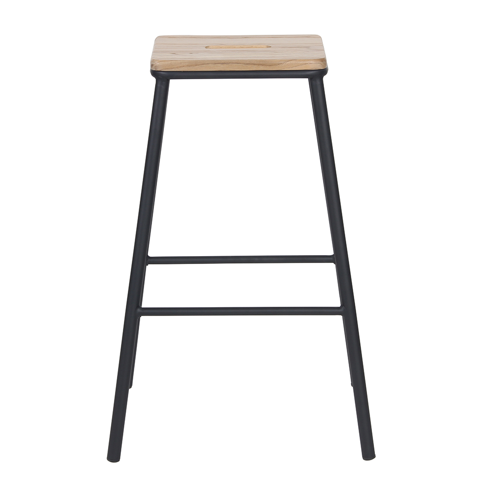Conjunto com 2 Banquetas Fixas Chamonix Preto