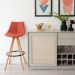 Conjunto com 2 Banquetas Fixas Sheila Coral