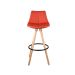 Conjunto com 2 Banquetas Fixas Sheila Coral