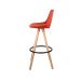 Conjunto com 2 Banquetas Fixas Sheila Coral