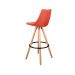 Conjunto com 2 Banquetas Fixas Sheila Coral