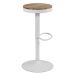 Conjunto com 2 Banquetas Giratórias Bayonne Branco