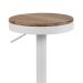 Conjunto com 2 Banquetas Giratórias Bayonne Branco