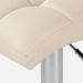 Conjunto com 2 Banquetas Giratórias Fitz Creme
