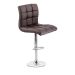 Conjunto com 2 Banquetas Giratórias Fitz Marrom Escuro